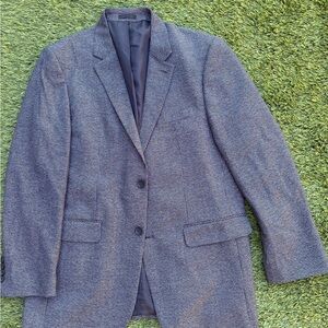 Andrew Fezza Textured Gray Blazer